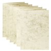Correspondentiekaart Papicolor dubbel 105x148mm marmer ivoor pak à 6 stuks foto