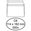 Enveloppe Hermes Hermes C6 114x162mm AC blanc 500pcs Photo