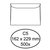 Envelop Quantore bank C5 162x229mm wit 500 stuks