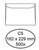 Envelop Quantore bank C5 162x229mm wit 500 stuks