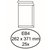 Envelop Hermes akte EB4 262x371mm zelfklevend wit pak à 25 stuks