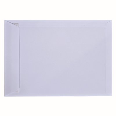 Envelop Hermes akte EB4 262x371mm zelfklevend wit pak à 25 stuks