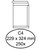Envelop Quantore akte C4 229x324mm zelfklevend wit 250 stuks