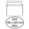 Envelop Quantore bank EA5 156x220mm zelfklevend wit 500 stuks foto