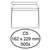 Envelop Quantore bank C5 162x229mm zelfklevend wit 500 stuks