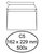 Envelop Quantore bank C5 162x229mm zelfklevend wit 500 stuks