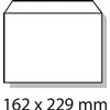 Envelop Quantore bank C5 162x229mm zelfklevend wit 500 stuks foto