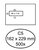 Envelop Quantore 162x229mm venster 4x11cm links 500 stuks