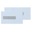 Envelop Quantore 109x224mm midden venster 25x110mm 500 stuks foto