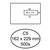 Envelop Quantore 162x229mm venster 4x11cm rechts zelfklevend 500 stuks