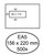 Envelop Quantore 156x220mm venster 4x11cm links 500 stuks