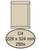 Envelop Quantore akte C4 229x324mm creme kraft 250 stuks