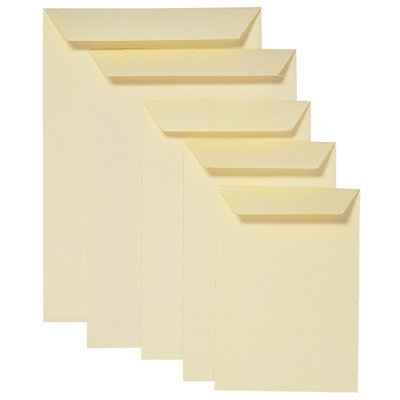 Envelop Quantore akte C4 229x324mm creme kraft 250 stuks