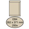 Envelop Quantore akte EB4 262x371mm cremekraft 250 stuks foto