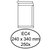 Envelop Hermes akte EC4 240x340mm zelfklevend wit doos à 250 stuks