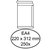 Enveloppe Hermes EA4 220x312mm autocollant blanc 250 pièces