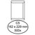 Envelop Quantore akte C5 162x229mm wit 500 stuks