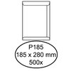 Envelop Quantore akte P185 185x280mm wit 500 stuks foto