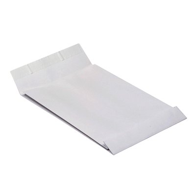Envelop Quantore monsterzak 262x371x38mm zelfklevend wit 125 stuks