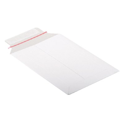 Envelop CleverPack karton B4 250x353mm wit pak à 5 stuks