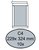 Envelop Quantore bordrug C4 229x324mm zelfklevend wit 10 stuks