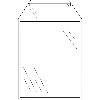 Envelop CleverPack akte A4 220x300mm zelfklevend transparant 50 stuks foto