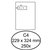 Envelop Quantore 229x324mm venster 4x11cm links zelfklevend 250 stuks