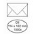 Envelop IEZZY bank C6 114x162mm gegomd wit 1000 stuks