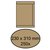 Envelop IEZZY akte 230x310mm zelfklevend 90gr bruin 250 stuks