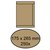 Envelop akte IEZZY 175x265mm zelfklevend 90gr bruin 250 stuks