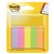 Marque-pages Post-it 670 15x50mm papier assorti 5x 100 feuilles