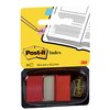 Indextabs Post-it 680 25.4x43.2mm rood 50 tabs foto
