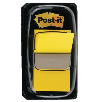 Marque-pages Post-it 680 25,4x43,2mm jaune