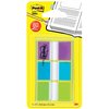 Indextabs Post-it 680 24mmx43.2mm helder assorti 60 tabs foto