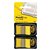 Marque-pages Post-it 680 25,4x43,2mm Pack duo jaune