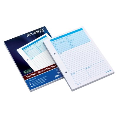 Bloc-notes pour téléphone/visite Djois Atlanta A5 100 feuilles