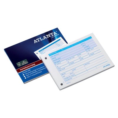 Demande de congés Djois Atlanta A6 105x148mm 50 feuilles