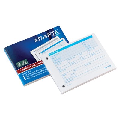 Demande de congés Djois Atlanta A6 105x148mm autocopiant 50 feuilles
