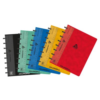 Schrift Adoc Classic A5 lijn 144 pagina's 90gr assorti