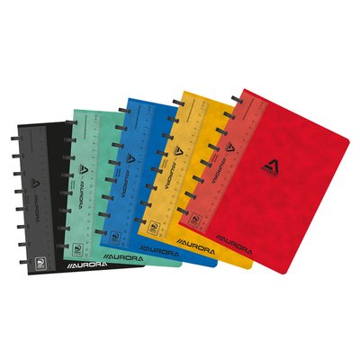Cahier ADOC Classic A5 carreau 4x8mm 144 pages 90g assorti