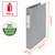 Ringband Esselte Standaard A4 25mm 30% gerecycled PP folie grijs