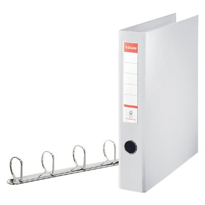 Ringband Esselte Standaard maxi 30% gerecycled PP folie wit