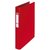 Classeur Esselte VIVIDA A4 4 anneaux méc-O 25mm PP rouge