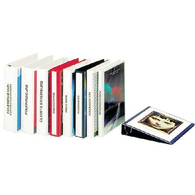 Classeur panorama Esselte Essentials A4 23 anneaux méc-O 20mm noir