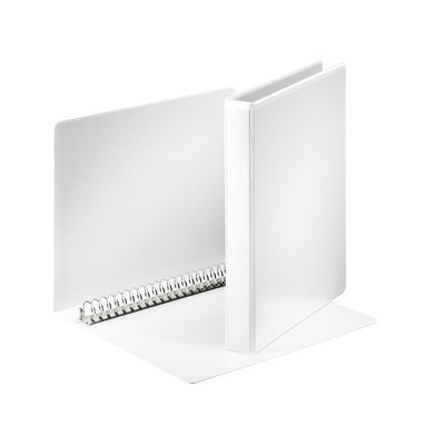 Classeur panorama Esselte Essentials A4 23 anneaux méc-O 20mm blanc