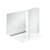 Classeur panorama Esselte Essentials A4 23 anneaux méc-O 20mm blanc
