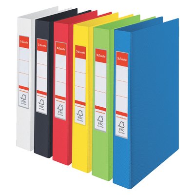Classeur Esselte A4 23 anneaux méc-O 19mm PP bleu