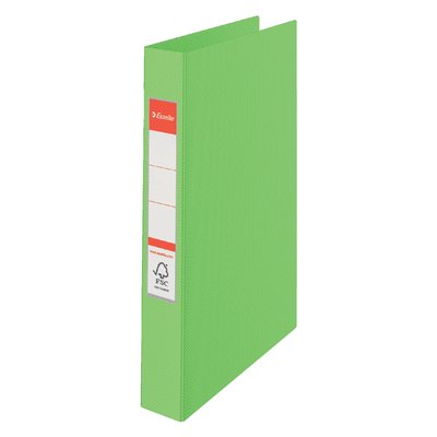 Classeur Esselte VIVIDA A4 23 anneaux méc-O 25mm PP vert