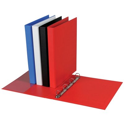 Classeur 4 anneaux Quantore A4 méc-D 20mm PP rouge