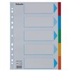 Intercalaire Esselte Standart A4 5 onglets 11 perf carton assorti Photo